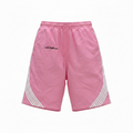 Pink Nylon Racer Shorts